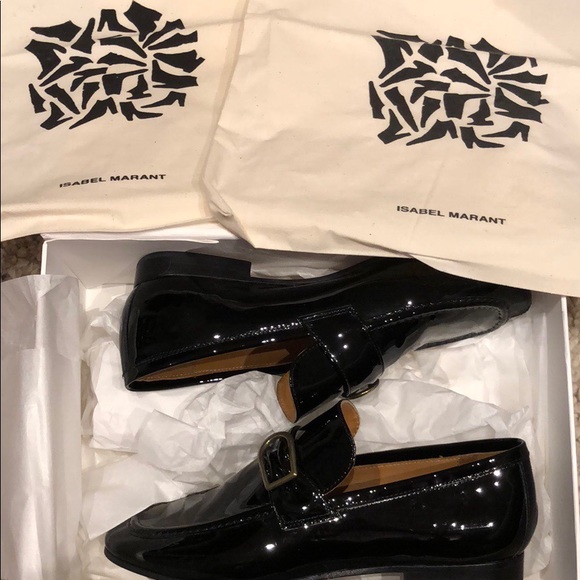 NIB Isabel Marant low heel black loafer - Picture 5 of 8